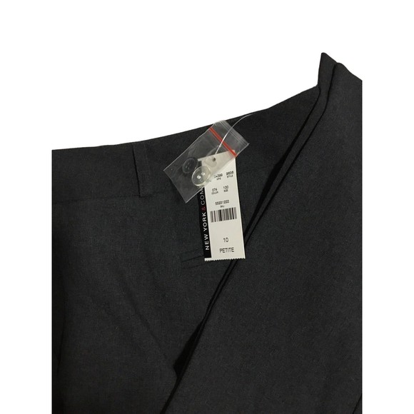 New York and Co. Charcoal Gray Dress Pants Size 10 Petite NWT - Picture 5 of 10